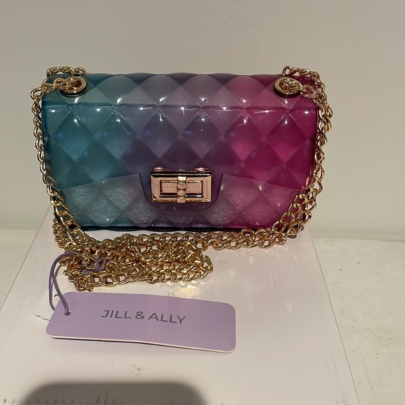Jilly & Ally Quilted Umbra Jelly Crossbody - Picture 4 of 5
